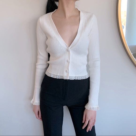 For Love And Lemons Sweaters - For Love And Lemons Nina Cardigan